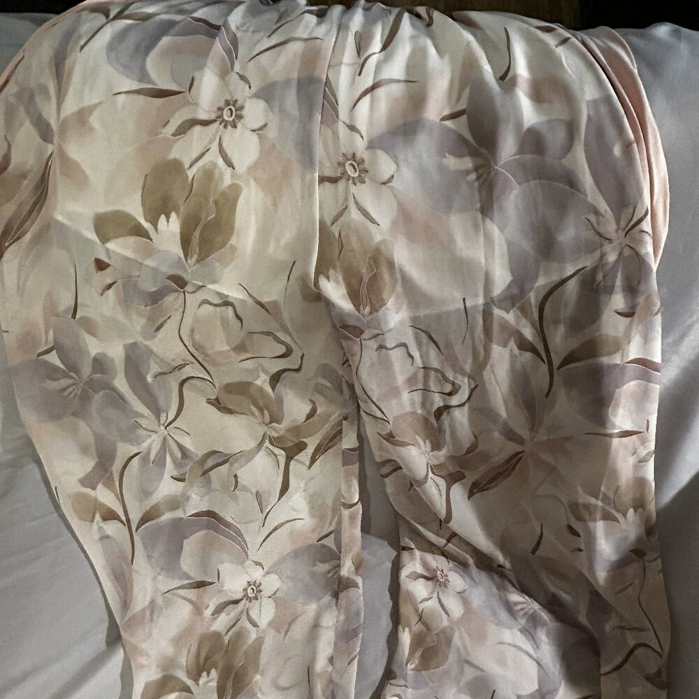 White Birch Light Pink Floral Halter Jumpsuit| XL Resortwear Boho Chic Vacation - Picture 5 of 5